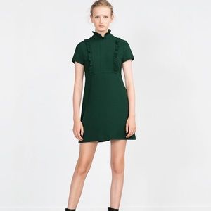 Zara Emerald Green Mini Dress